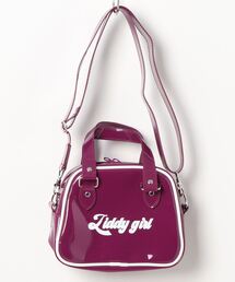 ZIDDY/【ニコ☆プチ掲載】肩紐付2WAYショルダーパイピングバッグ