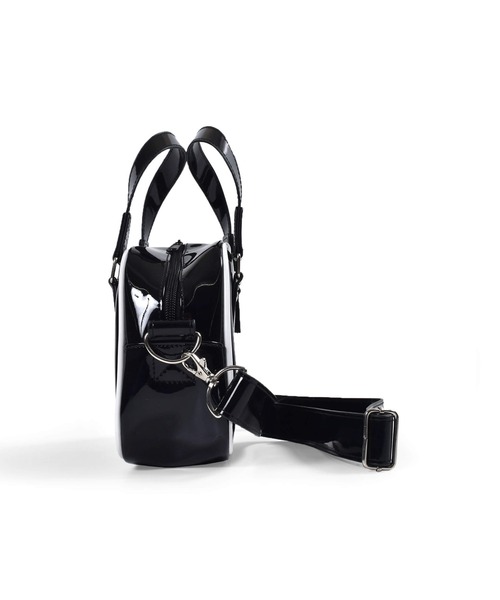 ZIDDY（ジディ）の「ZIDDY/【ニコ☆プチ掲載】肩紐付2WAYショルダーパイピングバッグ（ショルダーバッグ・キッズ・ブラック/パープル・ONESIZE）」の19枚目の写真