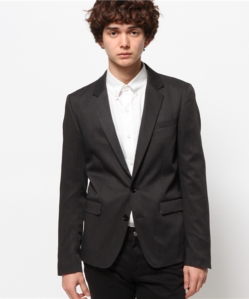 SHIPS JET BLUE（シップスジェットブルー）の「SHIPS JET BLUE(シップス ジェットブルー): T/R ジャケット15SS（テーラードジャケット・メンズ・ダークグレー/ブラック/ネイビー・SMALL/LARGE/MEDIUM）」の5枚目の写真