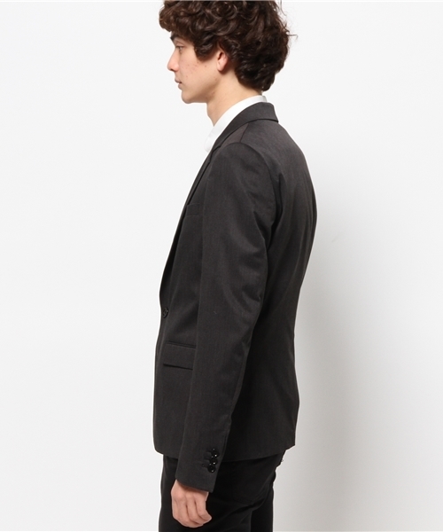 SHIPS JET BLUE（シップスジェットブルー）の「SHIPS JET BLUE(シップス ジェットブルー): T/R ジャケット15SS（テーラードジャケット・メンズ・ダークグレー/ブラック/ネイビー・SMALL/LARGE/MEDIUM）」の6枚目の写真