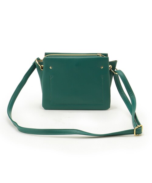 SHOO・LA・RUE（シューラルー）の「◆3層ポケットミニショルダーバッグ（ショルダーバッグ・レディース・ブラック/ベージュ/グリーン・00）」の11枚目の写真