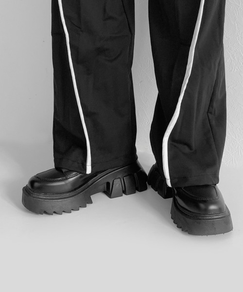 LVEU.（ラブユ.）の「【ZOZOTOWN限定】Side line pants / サイドラインパンツ（その他パンツ・レディース・ブラック・FREE）」の12枚目の写真