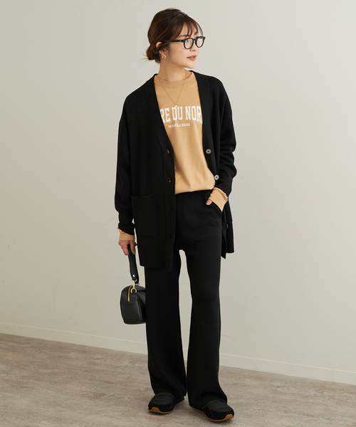 SLOBE IENA（スローブイエナ）の「GARE DU NORDロンTEE（Tシャツ/カットソー・レディース・ベージュ/アイボリー/ネイビー・FREE）」の18枚目の写真