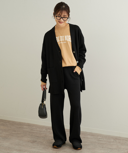 SLOBE IENA（スローブイエナ）の「GARE DU NORDロンTEE（Tシャツ/カットソー・レディース・ベージュ/アイボリー/ネイビー・FREE）」の19枚目の写真