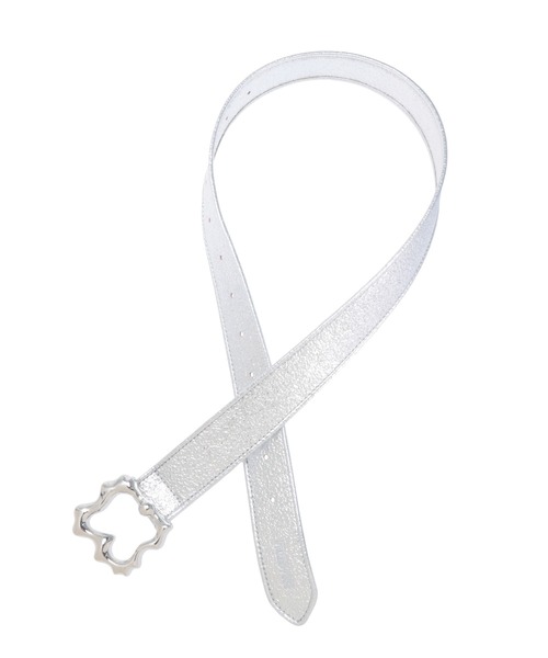 PAMEO POSE（パメオポーズ）の「Melted Metal Belt（ベルト・レディース・ブラック/シルバー・FREE）」の7枚目の写真