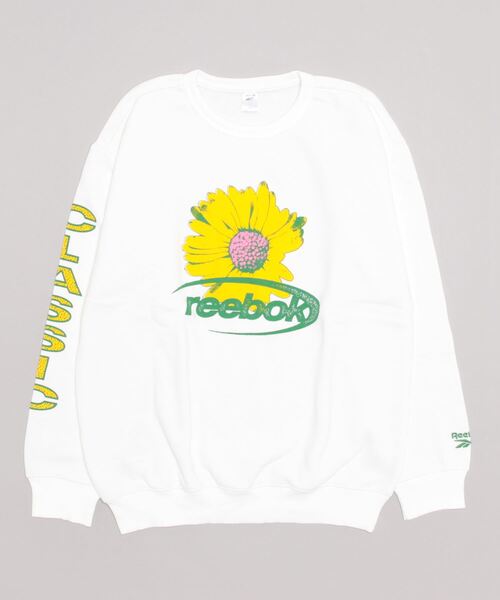 Reebok(リーボック)の「グラフィック クルーネック スウェットシャツ / CL 90s CREW (white)(スウェット・メンズ・ホワイト/ブラック・J/L/J/M/J/XO/J/O/XXX-LARGE/X-LARGE/SMALL/MEDIUM/XX-LARGE/LARGE/X-SMALL)」の14枚目の写真