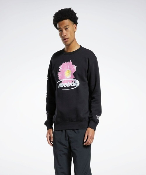Reebok(リーボック)の「グラフィック クルーネック スウェットシャツ / CL 90s CREW (white)(スウェット・メンズ・ホワイト/ブラック・J/L/J/M/J/XO/J/O/XXX-LARGE/X-LARGE/SMALL/MEDIUM/XX-LARGE/LARGE/X-SMALL)」の13枚目の写真