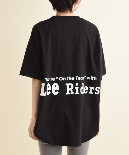Lee(リー)の「【LEE】ROUNDHEM H/S TEE(Tシャツ/カットソー・レディース・ブラック/ホワイト・FREE)」の6枚目の写真