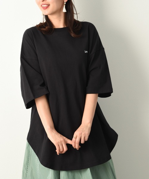Lee(リー)の「【LEE】ROUNDHEM H/S TEE(Tシャツ/カットソー・レディース・ブラック/ホワイト・FREE)」の17枚目の写真