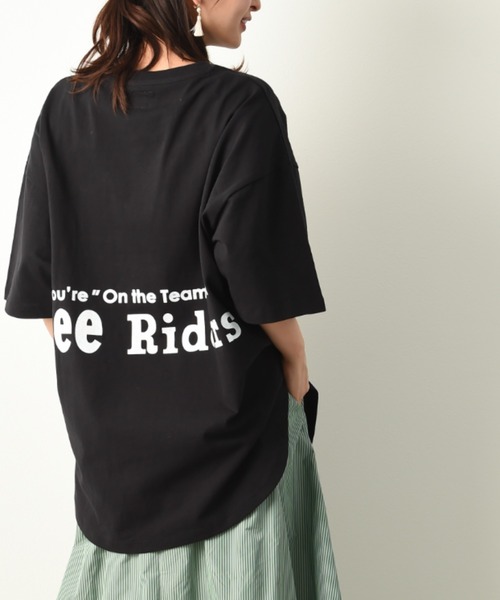 Lee(リー)の「【LEE】ROUNDHEM H/S TEE(Tシャツ/カットソー・レディース・ブラック/ホワイト・FREE)」の19枚目の写真