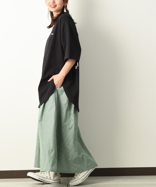 Lee(リー)の「【LEE】ROUNDHEM H/S TEE(Tシャツ/カットソー・レディース・ブラック/ホワイト・FREE)」の21枚目の写真