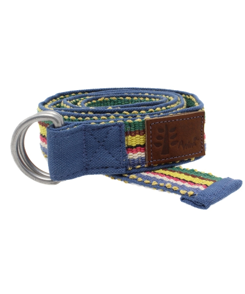 チャイハネ（チャイハネ）の「【チャイハネ】ネパール手織りコットンベルト（ベルト・レディース・ホワイト/パープル/ホワイト×ブルー/イエロー系その他/レッド系その他/ブルー/ブルー系その他/グリーン/レッド/ダークブルー/グリーン系その他・FREE）」の9枚目の写真