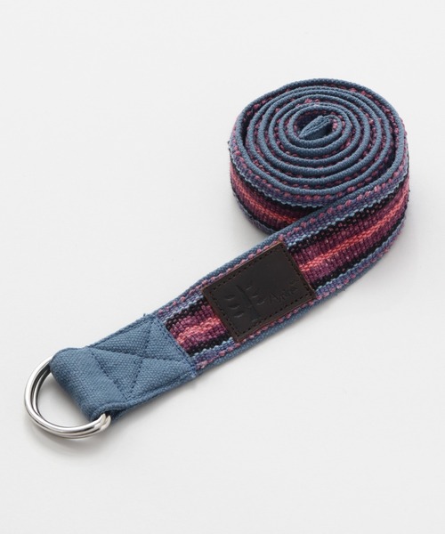 チャイハネ（チャイハネ）の「【チャイハネ】ネパール手織りコットンベルト（ベルト・レディース・ホワイト/パープル/ホワイト×ブルー/イエロー系その他/レッド系その他/ブルー/ブルー系その他/グリーン/レッド/ダークブルー/グリーン系その他・FREE）」の7枚目の写真