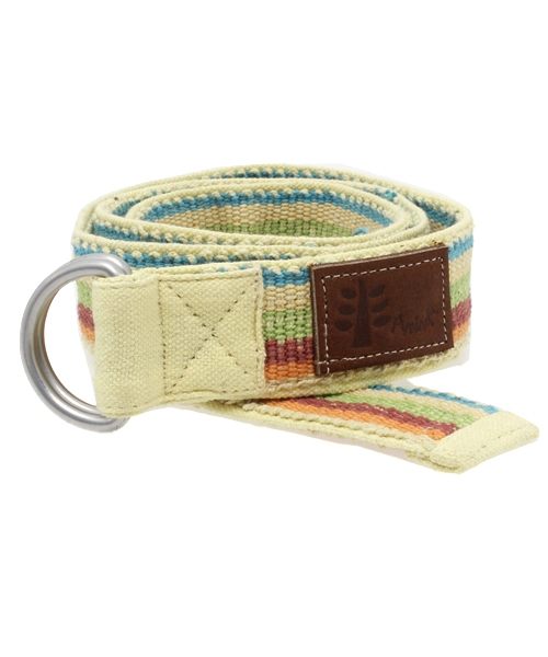 チャイハネ（チャイハネ）の「【チャイハネ】ネパール手織りコットンベルト（ベルト・レディース・ホワイト/パープル/ホワイト×ブルー/イエロー系その他/レッド系その他/ブルー/ブルー系その他/グリーン/レッド/ダークブルー/グリーン系その他・FREE）」の14枚目の写真