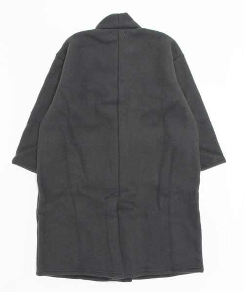 WEGO（ウィゴー）の「MUMU&GO/フェイクウールガウンコート（ノーカラーコート・レディース・ベージュ/ブラック/ライトブラウン/マスタード・FREE）」の15枚目の写真