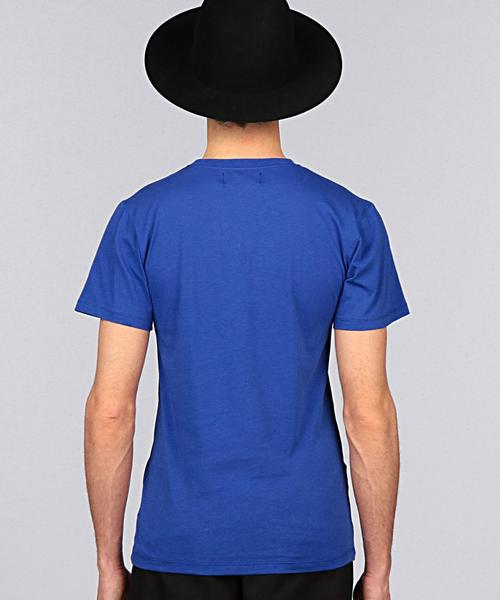 Etudes Studio（エチュードスタジオ）の「Etudes Studio（エチュードスタジオ） LOGO Tシャツ●（Tシャツ/カットソー・メンズ・ホワイト/ロイヤルブルー・X-SMALL/SMALL/MEDIUM）」の5枚目の写真