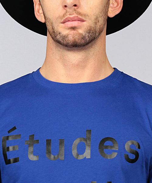 Etudes Studio（エチュードスタジオ）の「Etudes Studio（エチュードスタジオ） LOGO Tシャツ●（Tシャツ/カットソー・メンズ・ホワイト/ロイヤルブルー・X-SMALL/SMALL/MEDIUM）」の8枚目の写真