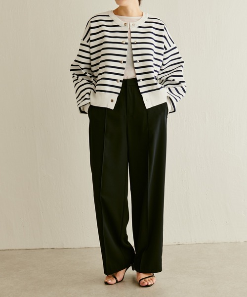 COLLAGE GALLARDAGALANTE(コラージュガリャルダガランテ)の「クロップド3WAYカーデ(カーディガン/ボレロ・レディース・ピンク/ホワイト・FREE)」の18枚目の写真