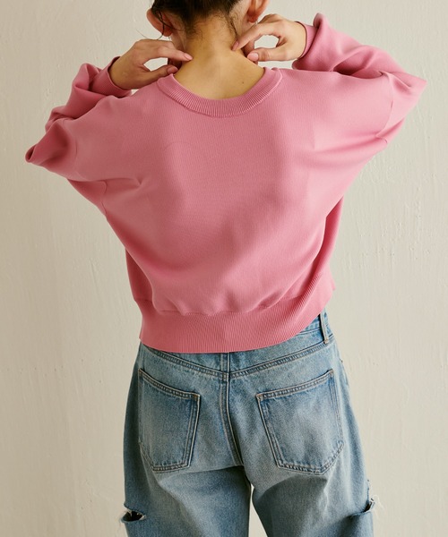 COLLAGE GALLARDAGALANTE(コラージュガリャルダガランテ)の「クロップド3WAYカーデ(カーディガン/ボレロ・レディース・ピンク/ホワイト・FREE)」の8枚目の写真