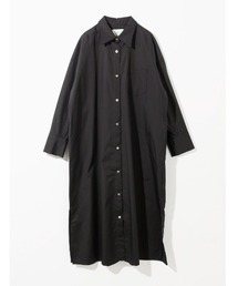 ロングシャツワンピース