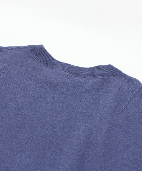 RNA-N（アールエヌエーエヌ）の「M1996 反毛オーガニック裏毛プルオーバー（スウェット・レディース・杢グレー/インディゴブルー/ブルー・MEDIUM）」の20枚目の写真