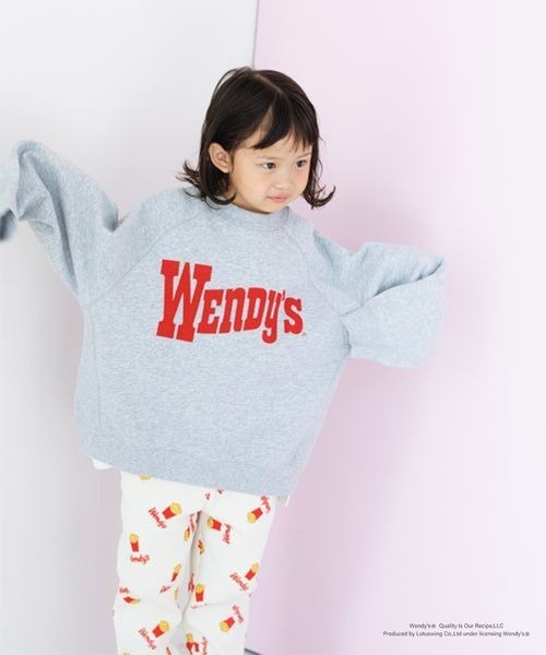 LOWRYS FARM（ローリーズファーム）の「Ｗｅｎｄｙ’ｓウラケプルオーバー　180399（スウェット・キッズ・ブルー/グレー/レッド・110cm/120cm/130cm/140cm/150cm）」の2枚目の写真