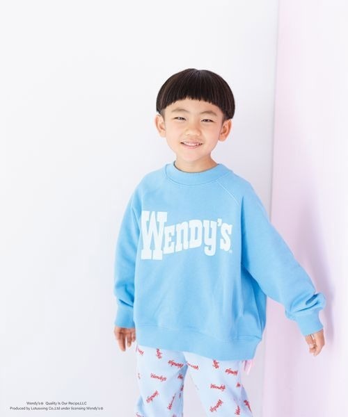 LOWRYS FARM（ローリーズファーム）の「Ｗｅｎｄｙ’ｓウラケプルオーバー　180399（スウェット・キッズ・ブルー/グレー/レッド・110cm/120cm/130cm/140cm/150cm）」の3枚目の写真