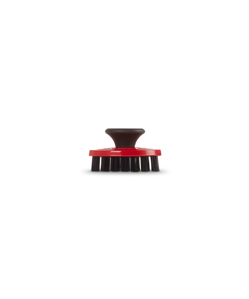 Le Creuset(ルクルーゼ)の「ポッツ&パンズ ブラシ(キッチンツール・レディース・チェリーレッド/グレー系その他・ONE SIZE)」の4枚目の写真