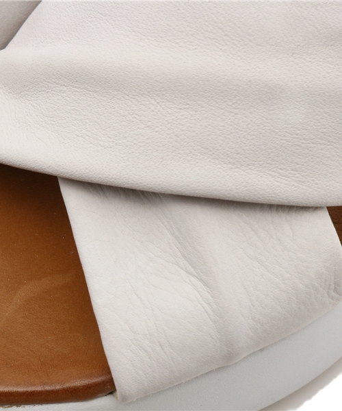 CIAOPANIC（チャオパニック）の「【Ciaopanic】【INUOVO】　5024Leathersandals（サンダル・レディース・ブラック/ホワイト・37/36）」の7枚目の写真