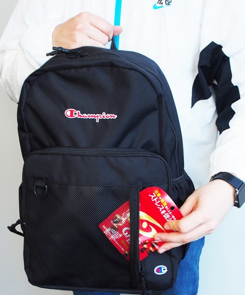 Champion（チャンピオン）の「Champion チャンピオン コリー リュックサック 22L 63621（バックパック/リュック・メンズ・ブラック/スカイブルー/パープル/レッド・FREE）」の12枚目の写真