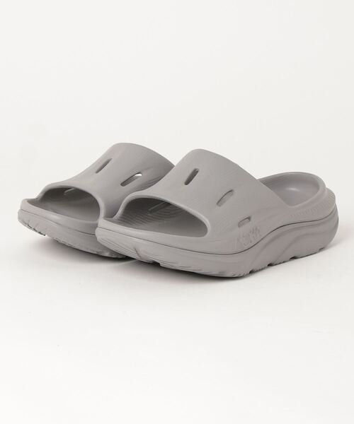HOKA（ホカ）の「ORA RECOVERY SLIDE 3　1135061-GYGY（サンダル・メンズ・グレー・26.0cm/27.0cm/28.0cm/30.0cm/29.0cm/23.0cm/25.0cm/24.0cm）」の2枚目の写真
