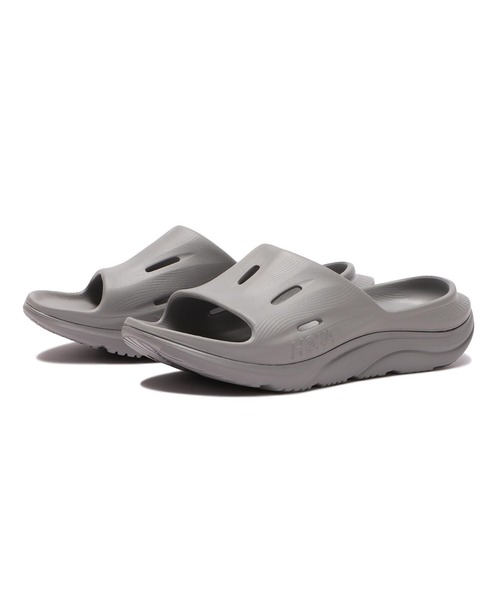 HOKA（ホカ）の「ORA RECOVERY SLIDE 3　1135061-GYGY（サンダル・メンズ・グレー・26.0cm/27.0cm/28.0cm/30.0cm/29.0cm/23.0cm/25.0cm/24.0cm）」の7枚目の写真