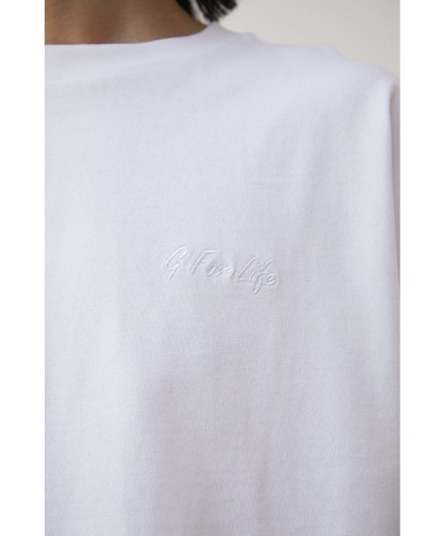 AZUL by moussy(アズールバイマウジー)の「BIG HEAVY WEIGHT Tシャツ/ビッグヘビーウェイトT(Tシャツ/カットソー・メンズ・ホワイト/ブラック/ブルー・FREE)」の10枚目の写真