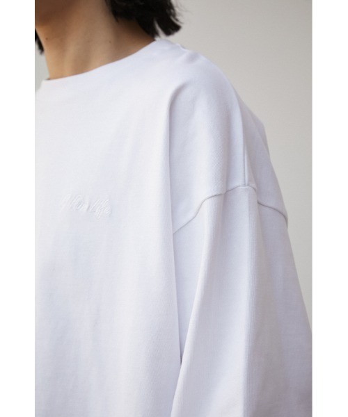 AZUL by moussy(アズールバイマウジー)の「BIG HEAVY WEIGHT Tシャツ/ビッグヘビーウェイトT(Tシャツ/カットソー・メンズ・ホワイト/ブラック/ブルー・FREE)」の11枚目の写真