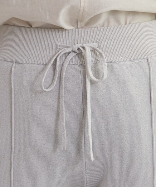 SHENERY（シーナリー）の「ニットジョガーパンツ（その他パンツ・レディース・ライトグレー/アイボリー・FREE）」の13枚目の写真
