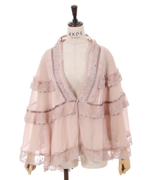 axesfemme揚柳シフォンレースショール Amazon | [アクシーズファム] 楊柳シフォンレースショール