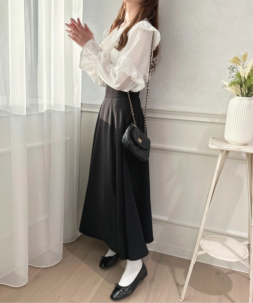 apres jour(アプレジュール)の「アソートフリルラッフルブラウス【ZOZOTOWN限定アイテム】(シャツ/ブラウス・レディース・ホワイト系その他/ブラック/ブラック系その他/オフホワイト・フリー/X-LARGE)」の12枚目の写真