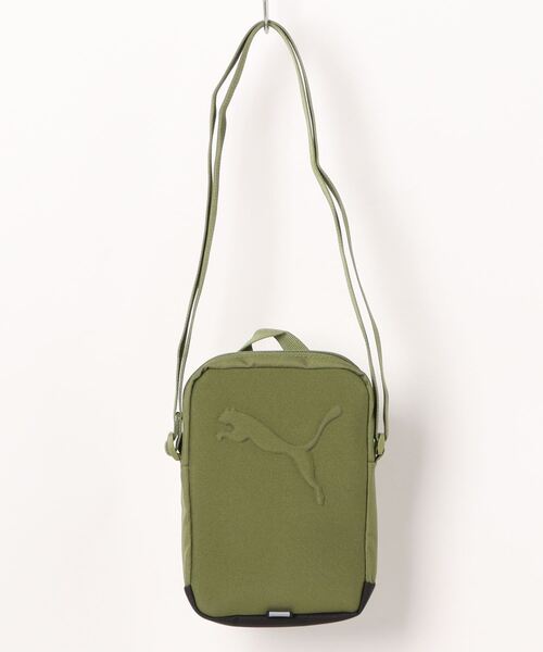 PUMA（プーマ）の「《PUMA》プーマ バズ ポータブル（ショルダーバッグ・メンズ・グレー/ブラック/ベージュ/ローズ/オリーブ/コバルトブルー・フリー）」の4枚目の写真