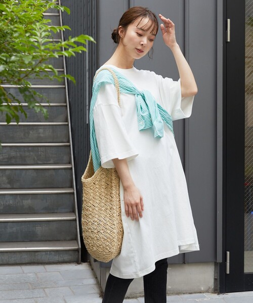 Acne Studios Tシャツ ワンピース ミニワンピース Acne Studios Tシャツ ワンピース ミニワンピース