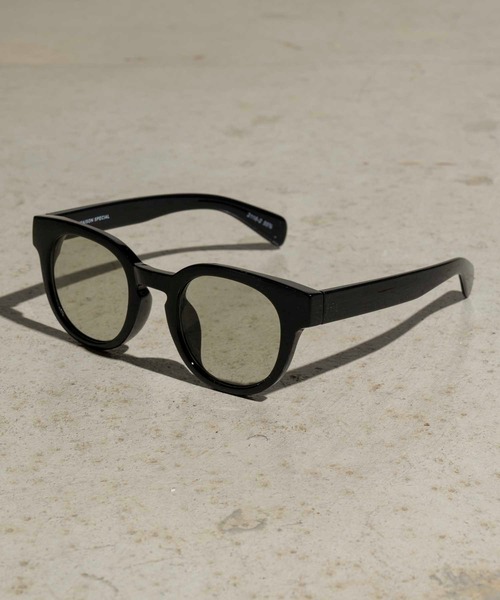 MAISON SPECIAL(メゾンスペシャル)の「【WEB限定】《ユニセックスアイテム》ノーズパットインテグレイテッドウェリントンサングラス【MAISON SPECIAL/メゾンスペシャル】(サングラス・メンズ・ブルー/グレー/ライトグレー/ブラック/ブラウン・FREE)」の3枚目の写真