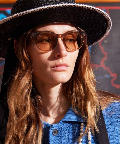 MAISON SPECIAL(メゾンスペシャル)の「【WEB限定】《ユニセックスアイテム》ノーズパットインテグレイテッドウェリントンサングラス【MAISON SPECIAL/メゾンスペシャル】(サングラス・メンズ・ブルー/グレー/ライトグレー/ブラック/ブラウン・FREE)」の18枚目の写真