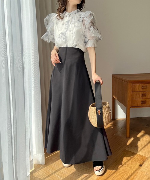 one after another NICE CLAUP（ワンアフターアナザーナイスクラップ）の「マルチwayリボンブラウス（シャツ/ブラウス・レディース・オフホワイト/ブラック系その他/グレー/ドット・FREE）」の14枚目の写真