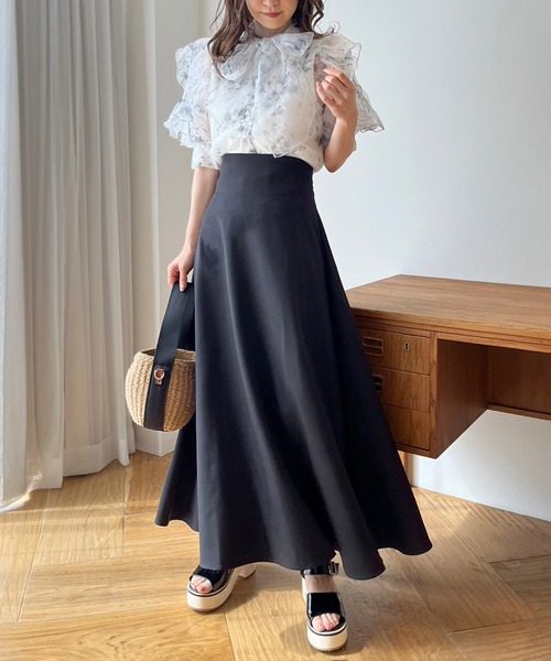 one after another NICE CLAUP（ワンアフターアナザーナイスクラップ）の「マルチwayリボンブラウス（シャツ/ブラウス・レディース・オフホワイト/ブラック系その他/グレー/ドット・FREE）」の15枚目の写真