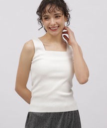 LAKOLE | 12Gスクエアタンクトップ / 188386(ニット/セーター)