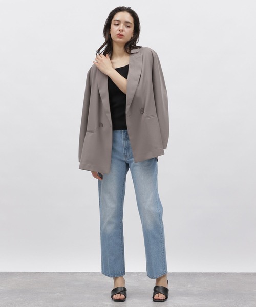 LAKOLE（ラコレ）の「12Gスクエアタンクトップ / 188386（ニット/セーター・レディース・ブラウン系その他/ベージュ/ブラック/ライトイエロー/クリーム/オフホワイト/スカイブルー・MEDIUM/SMALL）」の13枚目の写真