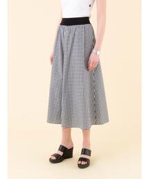 agnes b.（アニエスベー）の「JX74 JUPE ミモレスカート（スカート