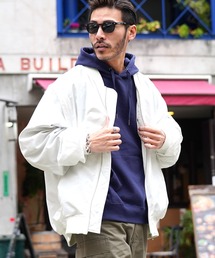 jiggys shop | 2WAY オーバーサイズ MA-1 ブルゾン ジャケット(MA-1)