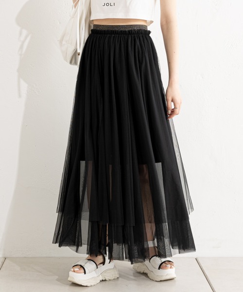 shirocon シルキードレスパンツ【2023SP】ブラック 36 