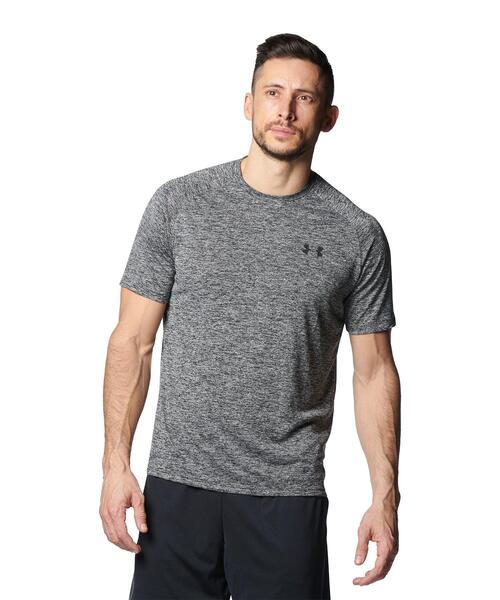 UNDER ARMOUR(アンダーアーマー)の「UAテック ショートスリーブ Tシャツ2.0(トレーニング/メンズ)(Tシャツ/カットソー・メンズ・ブラック系その他・M/S/3XL/XXL/XL/L)」の1枚目の写真