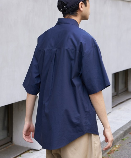 CIAOPANIC TYPY(チャオパニックティピー)の「ブロードビッグポケットビッグシャツ(シャツ/ブラウス・メンズ・ネイビー/ベージュ/グリーン系その他・MEDIUM/LARGE)」の21枚目の写真